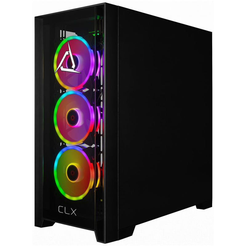 CLX SET Gaming Desktop - Liquid Cooled Intel Core i9 14900KF 3.2GHz 24-Core Processor, 32GB DDR5 Memory, GeForce RTX 5080 16GB GDDR7 Graphics, 2TB NVMe M.2 SSD, WiFi, Windows 11 Home 64-bit