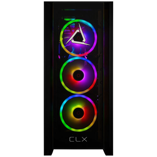 CLX SET Gaming Desktop - Liquid Cooled Intel Core Ultra 9 285K 3.7GHz 24-Core Processor, 64GB DDR5 Memory, GeForce RTX 5080 16GB GDDR7 Graphics, 2TB NVMe M.2 SSD, 4TB HDD, WiFi, Windows 11 Home 64-bit