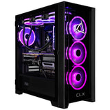 CLX SET Gaming Desktop - Liquid Cooled Intel Core Ultra 7 265F 2.4GHz 20-Core Processor, 32GB DDR5 Memory, GeForce RTX 5070 12GB GDDR7 Graphics, 2TB NVMe M.2 SSD, WiFi, Windows 11 Home 64-bit
