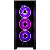 CLX SET Gaming Desktop - Liquid Cooled Intel Core Ultra 7 265F 2.4GHz 20-Core Processor, 32GB DDR5 Memory, GeForce RTX 5070 12GB GDDR7 Graphics, 2TB NVMe M.2 SSD, WiFi, Windows 11 Home 64-bit