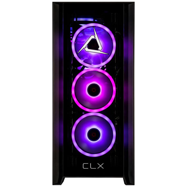 CLX SET Gaming Desktop - Liquid Cooled Intel Core Ultra 7 265F 2.4GHz 20-Core Processor, 32GB DDR5 Memory, GeForce RTX 5070 12GB GDDR7 Graphics, 2TB NVMe M.2 SSD, WiFi, Windows 11 Home 64-bit