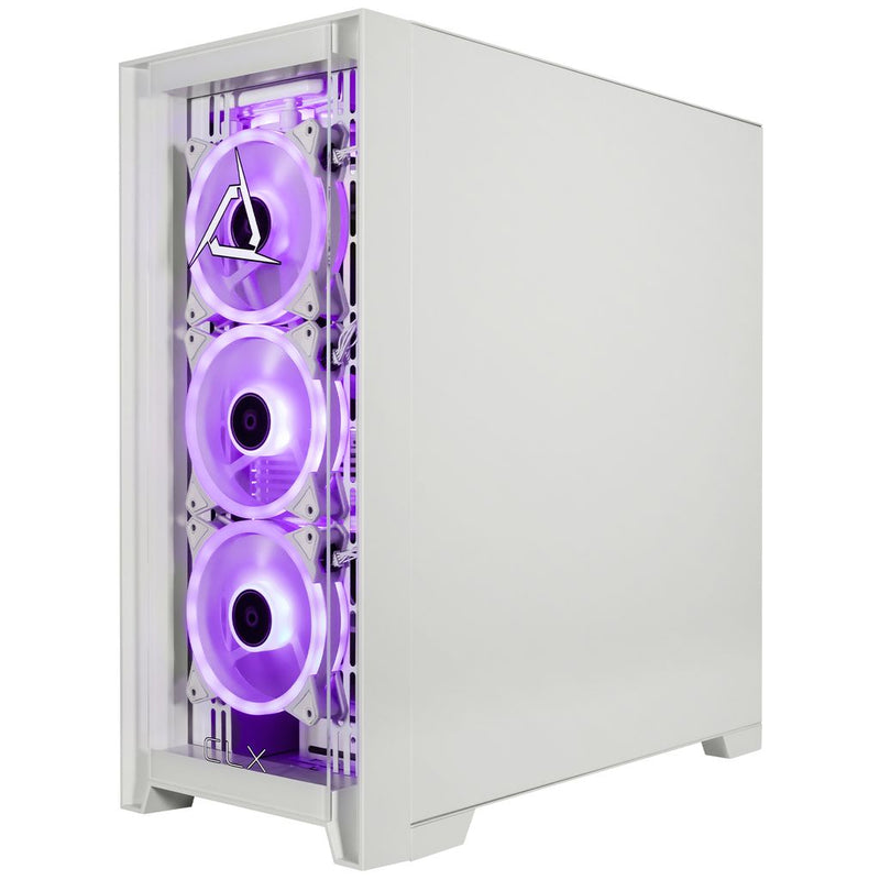 CLX SET Gaming Desktop - Liquid Cooled Intel Core Ultra 9 285K 3.7GHz 24-Core Processor, 64GB DDR5 Memory, GeForce RTX 5070 12GB GDDR7 Graphics, 2TB NVMe M.2 SSD, 4TB HDD, WiFi, Windows 11 Home 64-bit