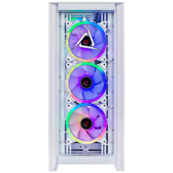 CLX SET Gaming Desktop - Liquid Cooled AMD Ryzen 9 9900X 4.4GHz 12-Core Processor, 32GB DDR5 Memory, GeForce RTX 5070 Ti 16GB GDDR7 Graphics, 2TB NVMe M.2 SSD, WiFi, Windows 11 Home 64-bit