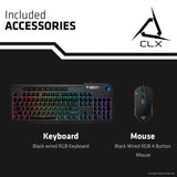 CLX SET Gaming Desktop - Liquid Cooled AMD Ryzen 7 7800X3D 4.2GHz 8-Core Processor, 32GB DDR5 Memory, Radeon RX 9070 XT 16GB GDDR6 Graphics, 2TB NVMe M.2 SSD, WiFi, Windows 11 Home 64-bit