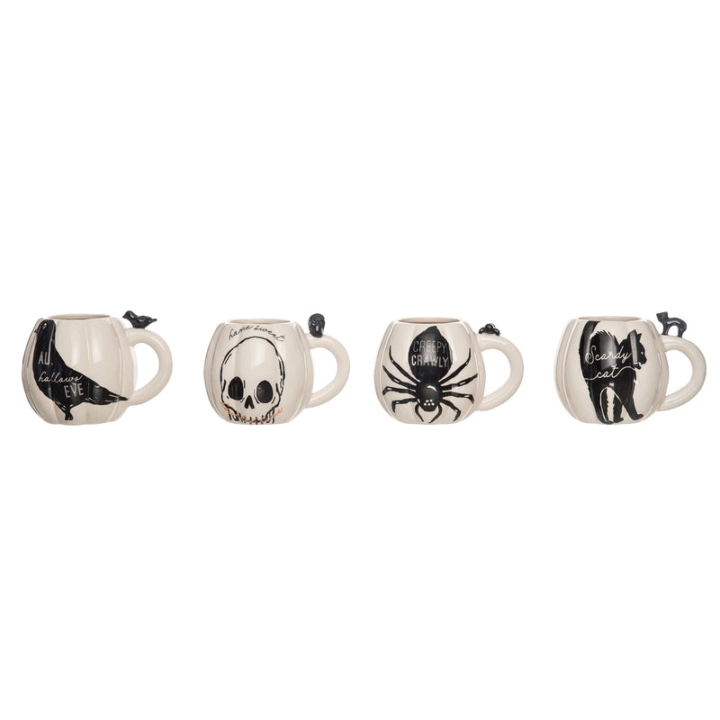 Transpac Dolomite Pumpkin Character Mug