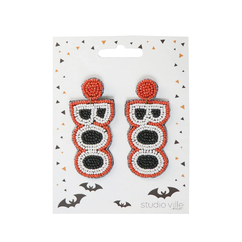 Transpac Halloween Earrings - Set of 4