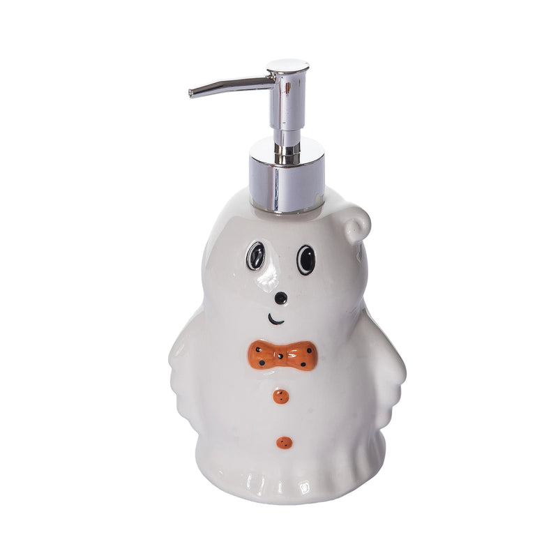 Transpac Dolomite Vintage Ghost Soap Dispenser