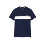 Lacoste Mens Ultra Dry Printed Tennis Short Sleeve T-Shirt