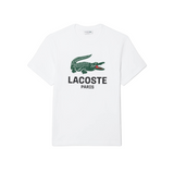 Lacoste Mens Printed Cotton Short Sleeve T-Shirt