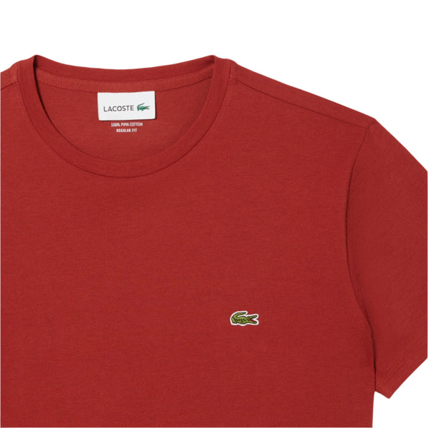 Lacoste Mens Pima Cotton Short Sleeve T-Shirt