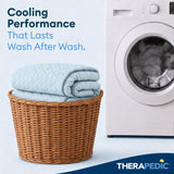 TheraHaus Therapedic 50X60 Cooling Throw Blanket