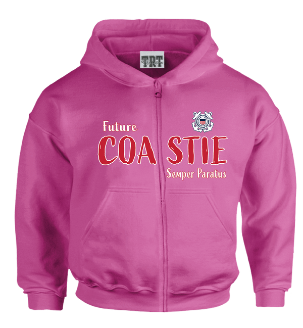 Coast Guard Toddler Full Zip Hoodie Sweatshirt