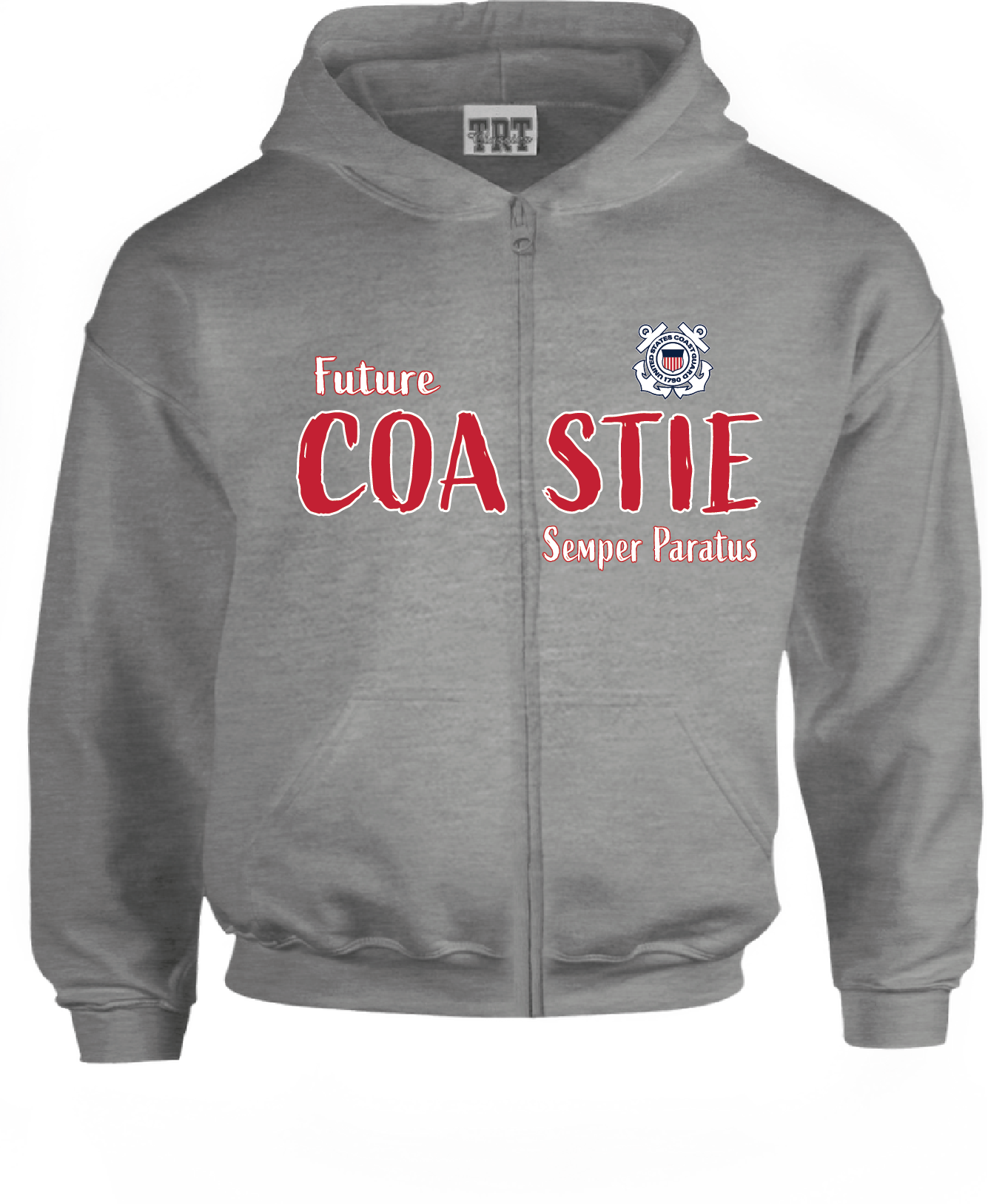 Coast Guard Toddler Full Zip Hoodie Sweatshirt