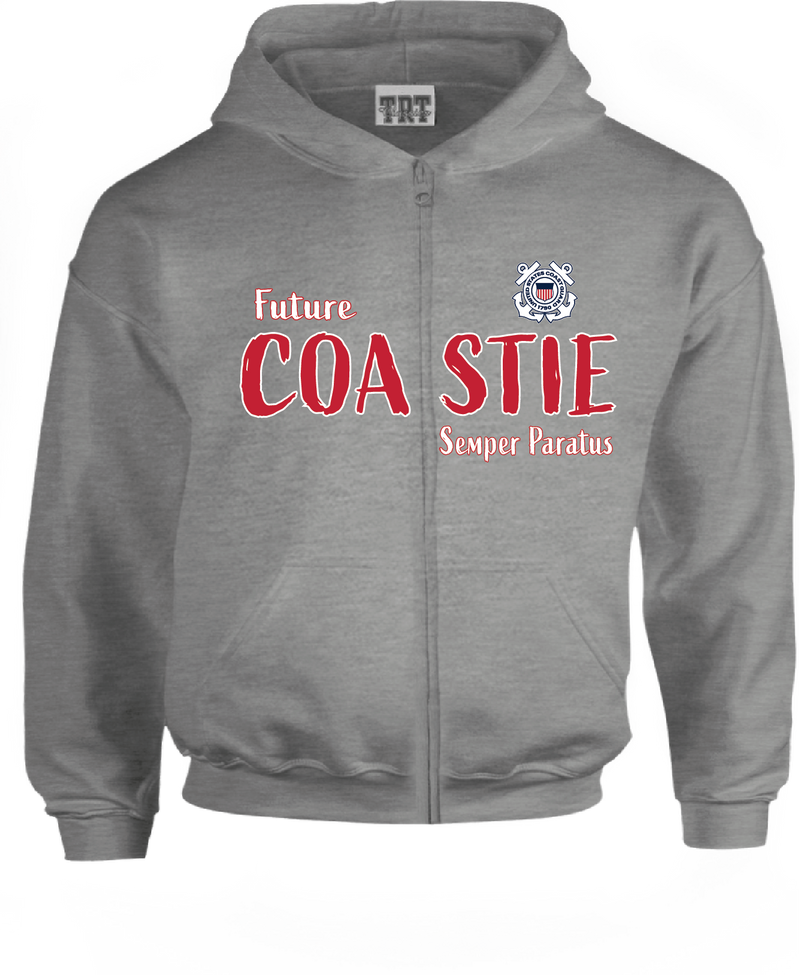 Coast Guard Toddler Full Zip Hoodie Sweatshirt