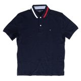 Tommy Hilfiger Mens Tipped Collar Slim Fit Polo