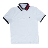 Tommy Hilfiger Mens Tipped Collar Slim Fit Polo