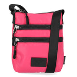 Tahari On The Go Triple Zip Crossbody Handbag