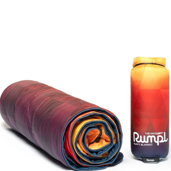 Rumpl Nanoloft Travel Blanket - Pyro Tri-Fade