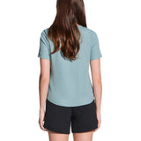 Skechers Womens Go Walk Luxe Rib Short Sleeve T-Shirt