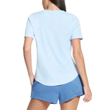 Skechers Womens Go Walk Luxe Rib Short Sleeve T-Shirt