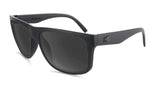Knockaround Black on Black Torrey Pines Black Frames - Black Smoke Lens - Polarized Sunglasses