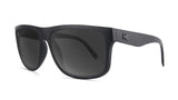 Knockaround Black on Black Torrey Pines Black Frames - Black Smoke Lens - Polarized Sunglasses