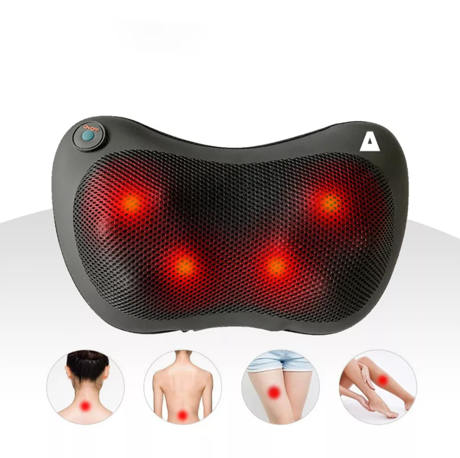 TRAKK Shiatsu Car & Home Massager With Heat Pillow ShopCGX TRAKK Shiatsu Car & Home Massager With Heat Pillow ShopCGX