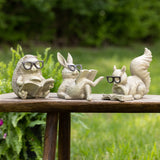 Transpac Resin Studious Garden Critter Decor