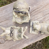Transpac Resin Studious Garden Critter Decor