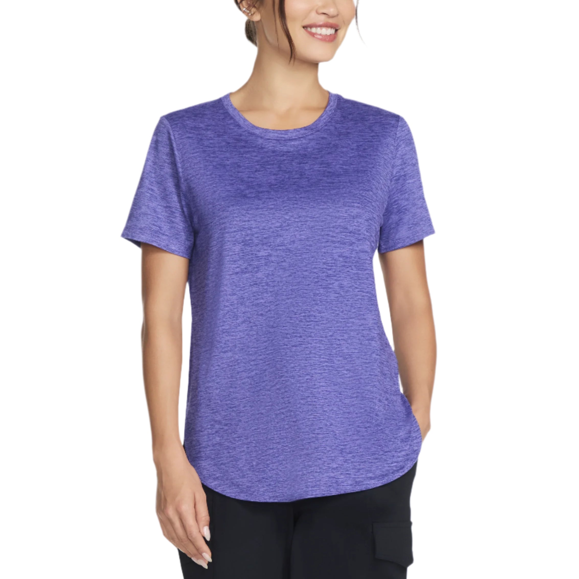 Skechers Womens GO DRI Swift Tunic Short Sleeve T-Shirt