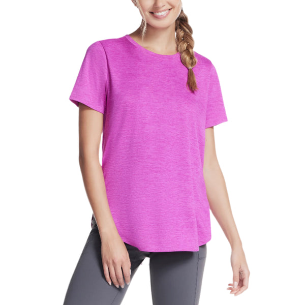 Skechers Womens GO DRI Swift Tunic Short Sleeve T-Shirt