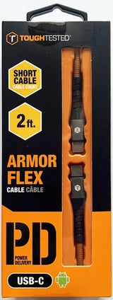 ToughTested Armor Flex 2 FT C to C Cable