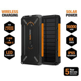 ToughTested 16,000 mAh Solar Power Bank