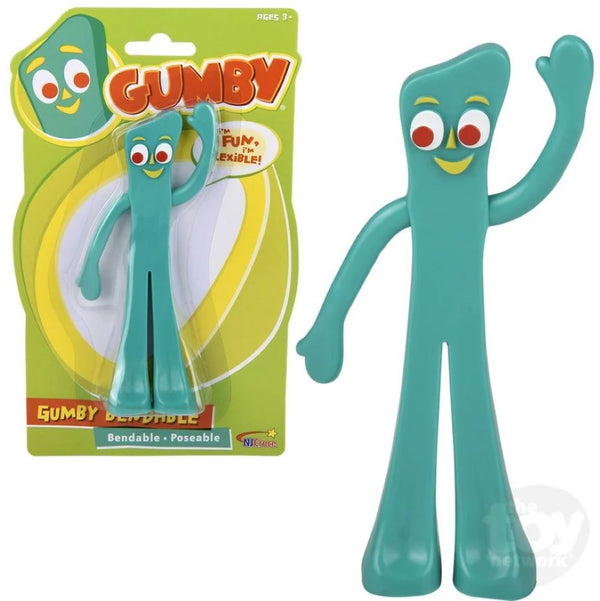 The Toy Network 6" Gumby Bendable Toy Figure