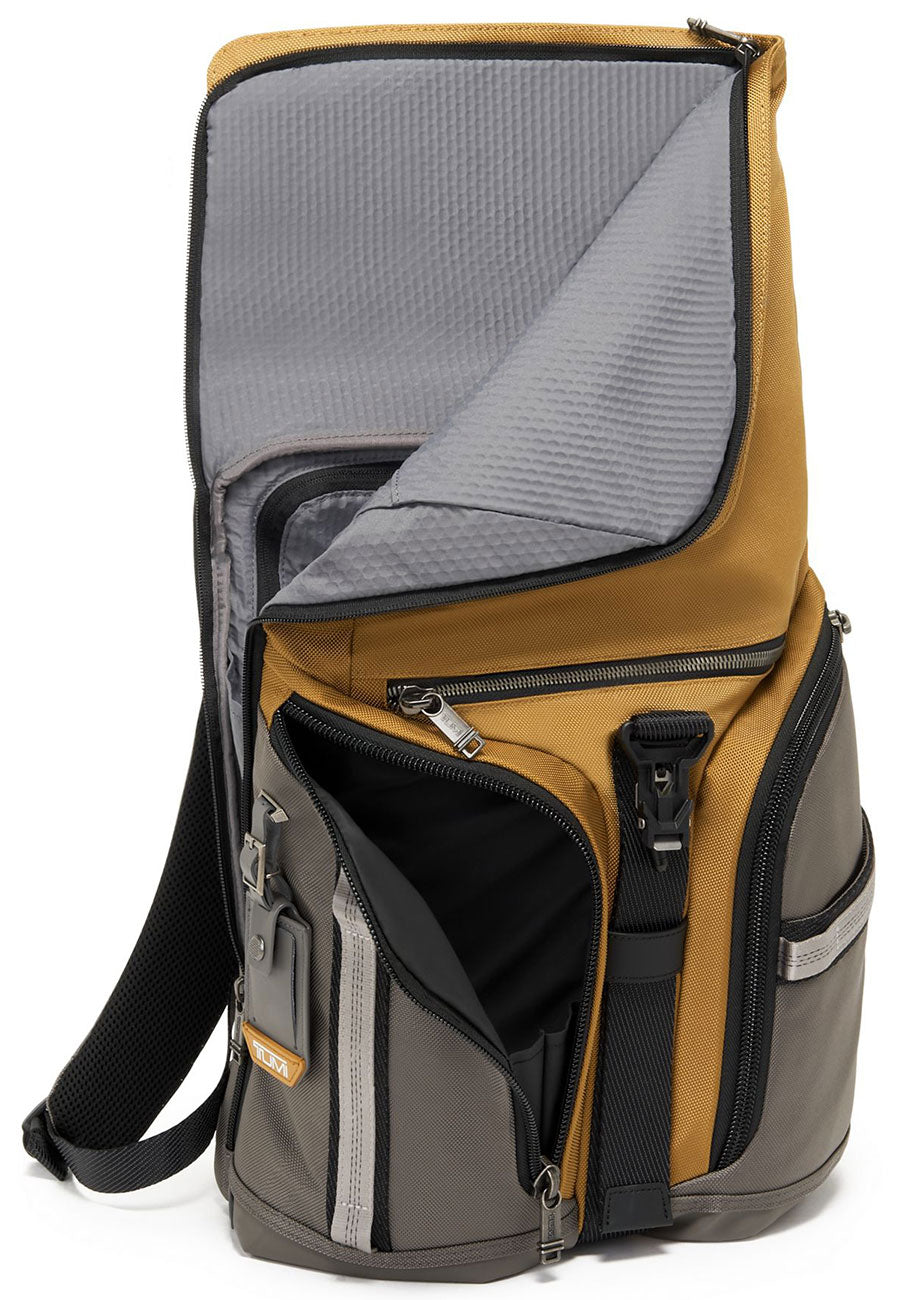 tumi alpha bravo logistics backpack TUMI Alpha Bravo Logistic Flap Lid Backpack – ShopCGX