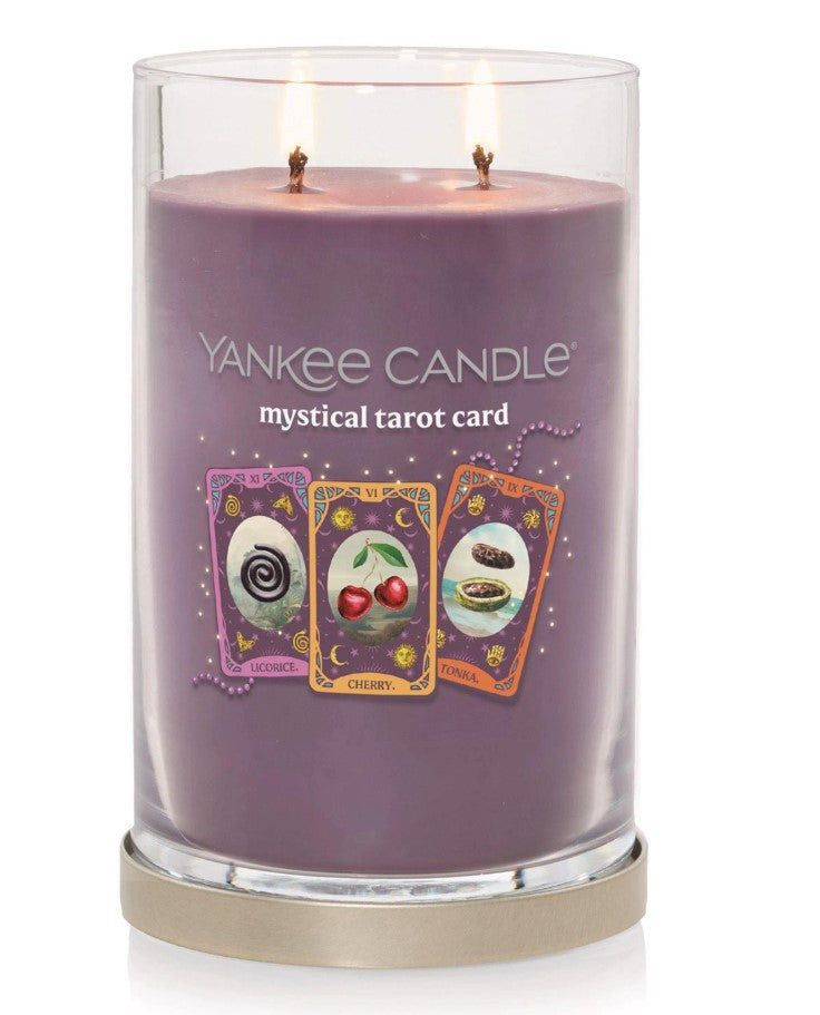 Yankee Candle Large Tumbler Candle - Mystical Tarot Card