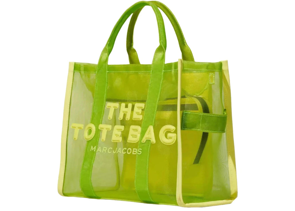 【MARC JACOBS】GREEN LARGE TOTE BAG 2833P Marc Jacobs The Mesh Large Tote Handbag – ShopCGX