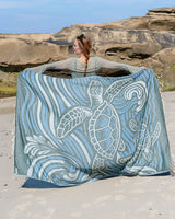 Sand Cloud Blue Tidal Large 51 x 70 Beach Towel