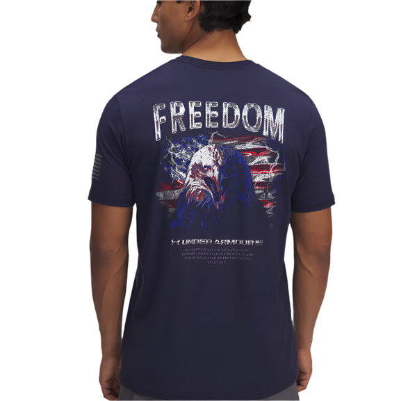 Under Armour Mens UA Freedom Eagle Short Sleeve T-Shirt
