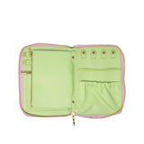 Lilly Pulitzer Textured Palm Stripe Jewelry Folio