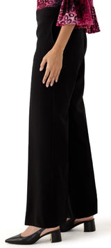 Ruby Rd. Womens Pull-On Wide Leg Trouser Pants