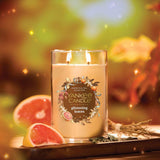 Yankee Candle Large Tumbler Candle - Glistening Leaves