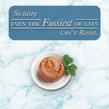 Fussie Cat Fine Dining Pate Tuna with Shrimp Entree in Gravy Recipe Wet Cat Food - 2.82 oz.
