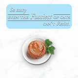 Fussie Cat Fine Dining Pate Tuna with Vegetables Entree in Gravy Recipe Wet Cat Food - 2.82 oz.