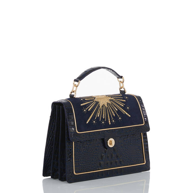 BRAHMIN Hallie Satchel Handbag