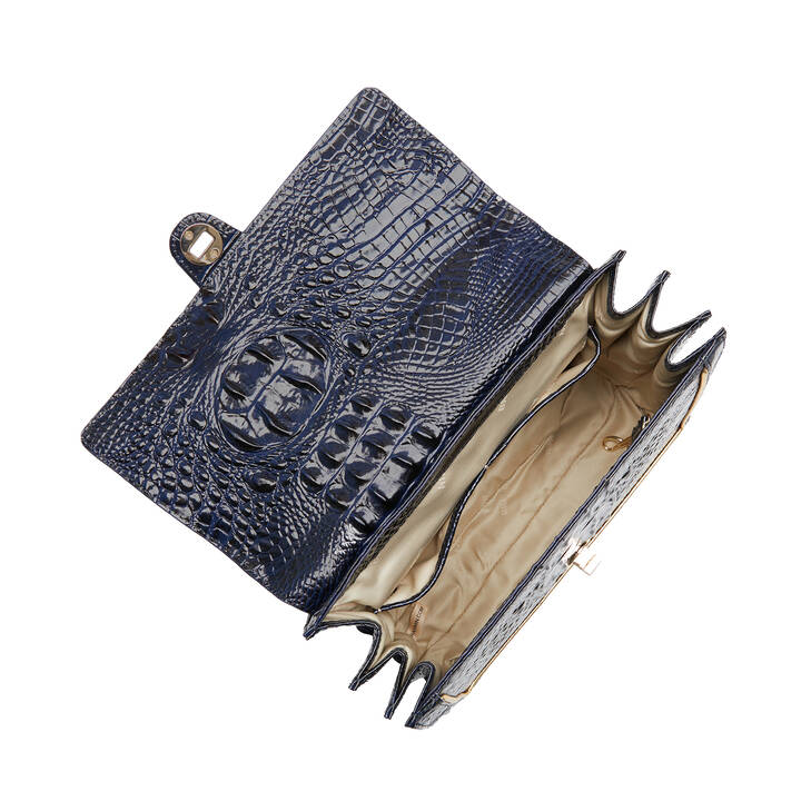 BRAHMIN Hallie Satchel Handbag