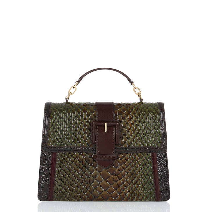 BRAHMIN Hallie Satchel Handbag