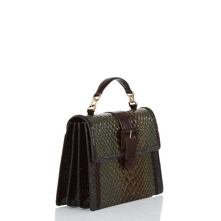 BRAHMIN Hallie Satchel Handbag