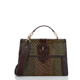 BRAHMIN Hallie Satchel Handbag