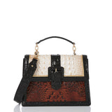 BRAHMIN Hallie Satchel Handbag